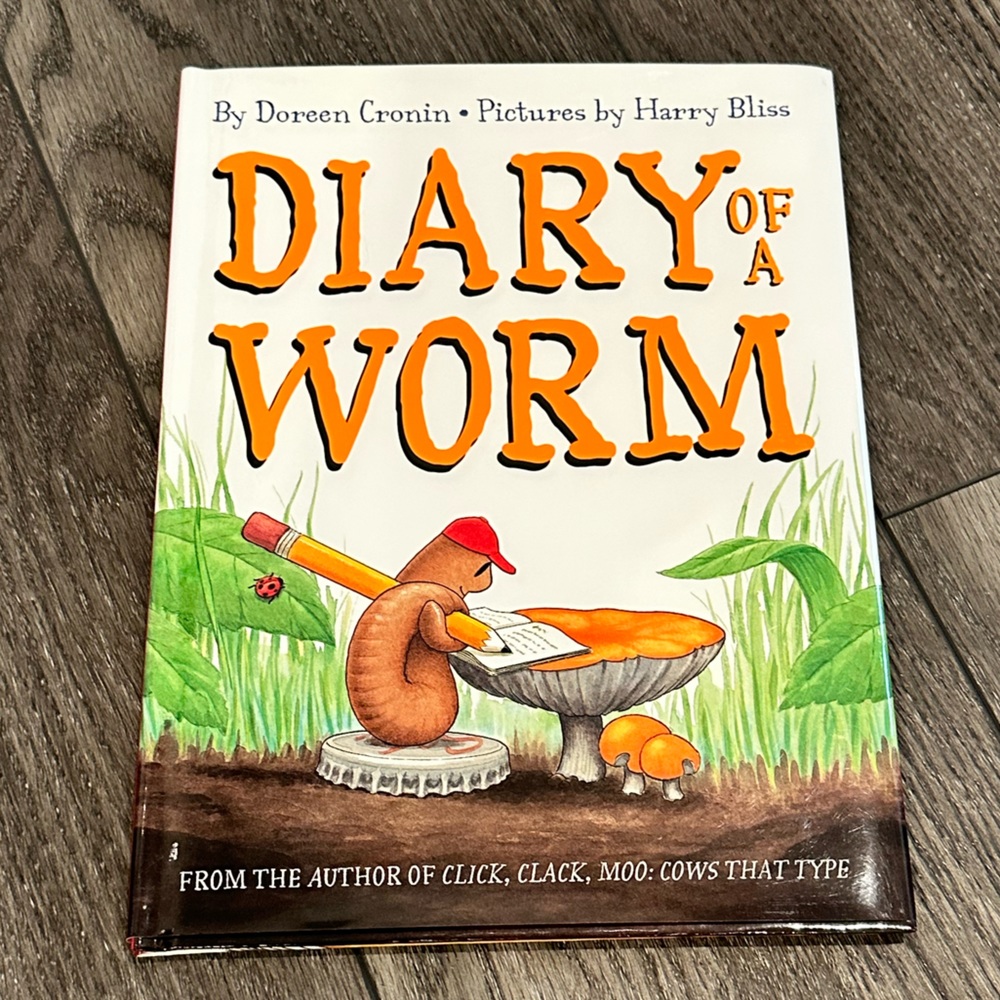 Diary of a Worm Children’s Book